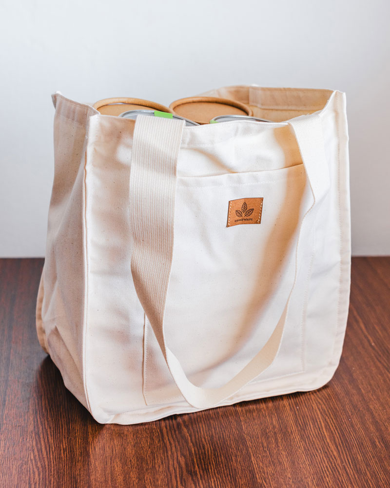 GoodBag Plátěná taška s organizérem