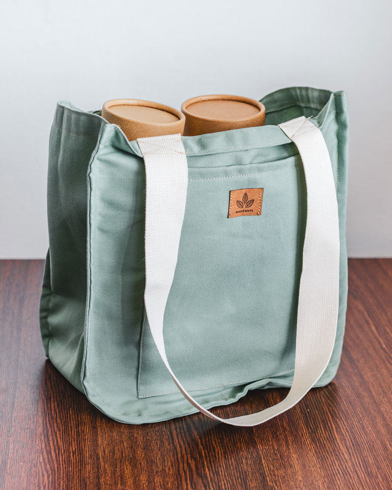GoodBag Plátěná taška s organizérem