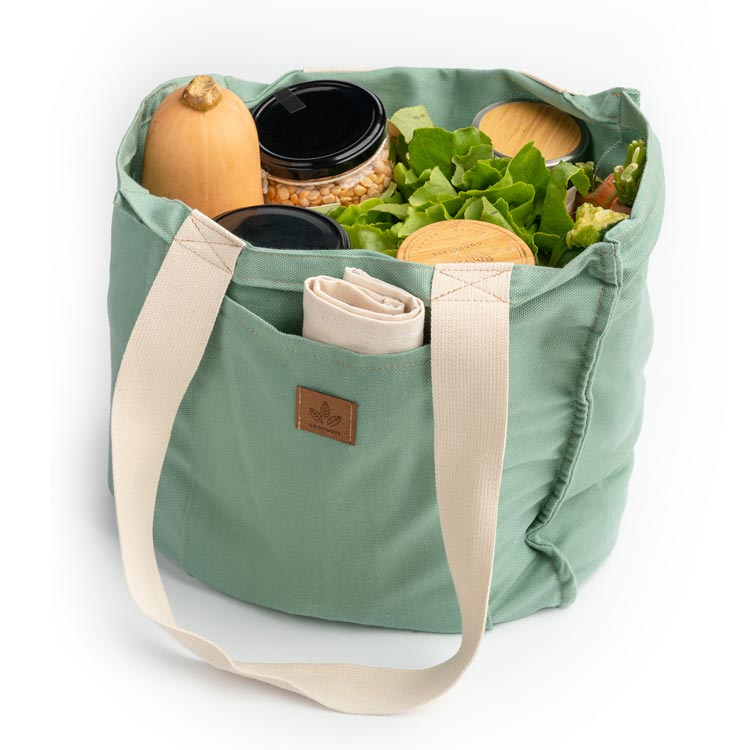 GoodBag Plátěná taška s organizérem